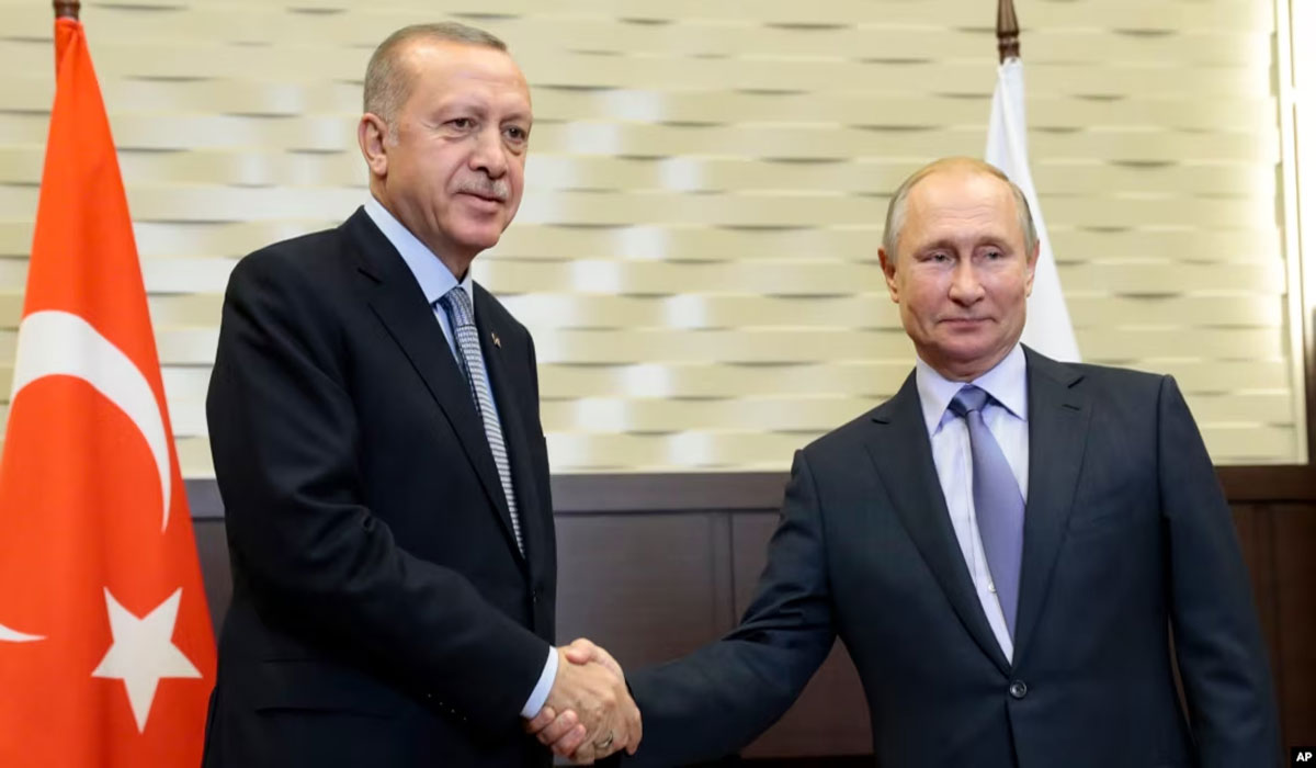 HEBOH! Erdogan dan Putin Bersatu Desak Penghentian Konflik Timur Tengah